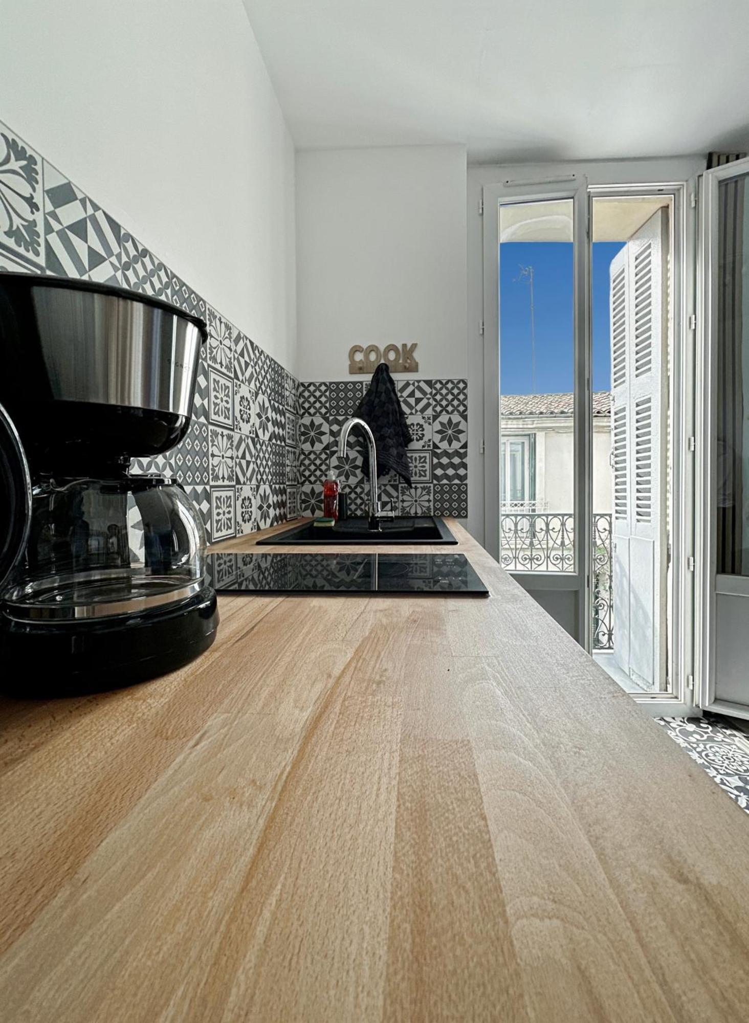 Appartement Entier Cosy Avec Balcon - Centre 몽펠리에 외부 사진