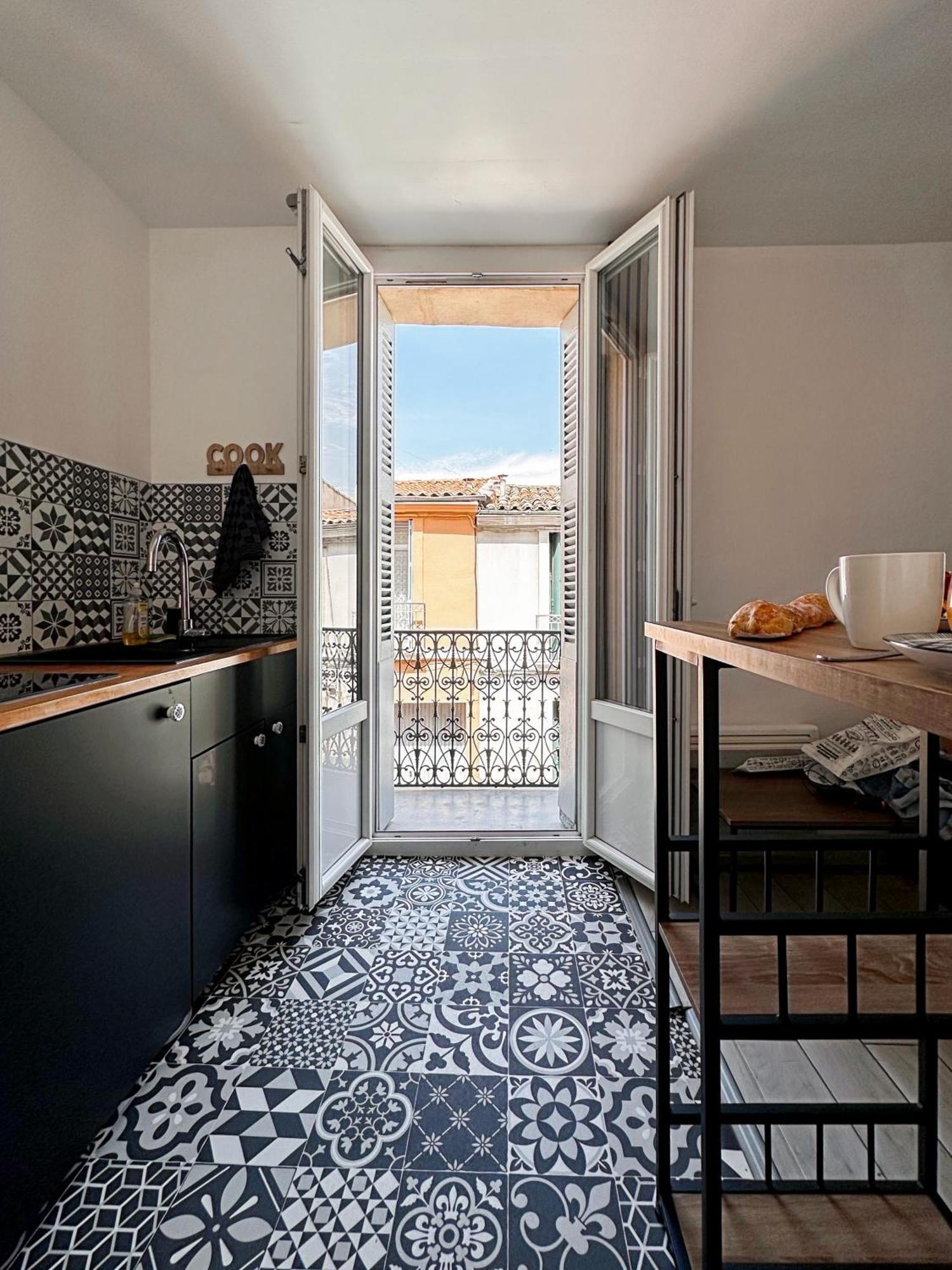 Appartement Entier Cosy Avec Balcon - Centre 몽펠리에 외부 사진